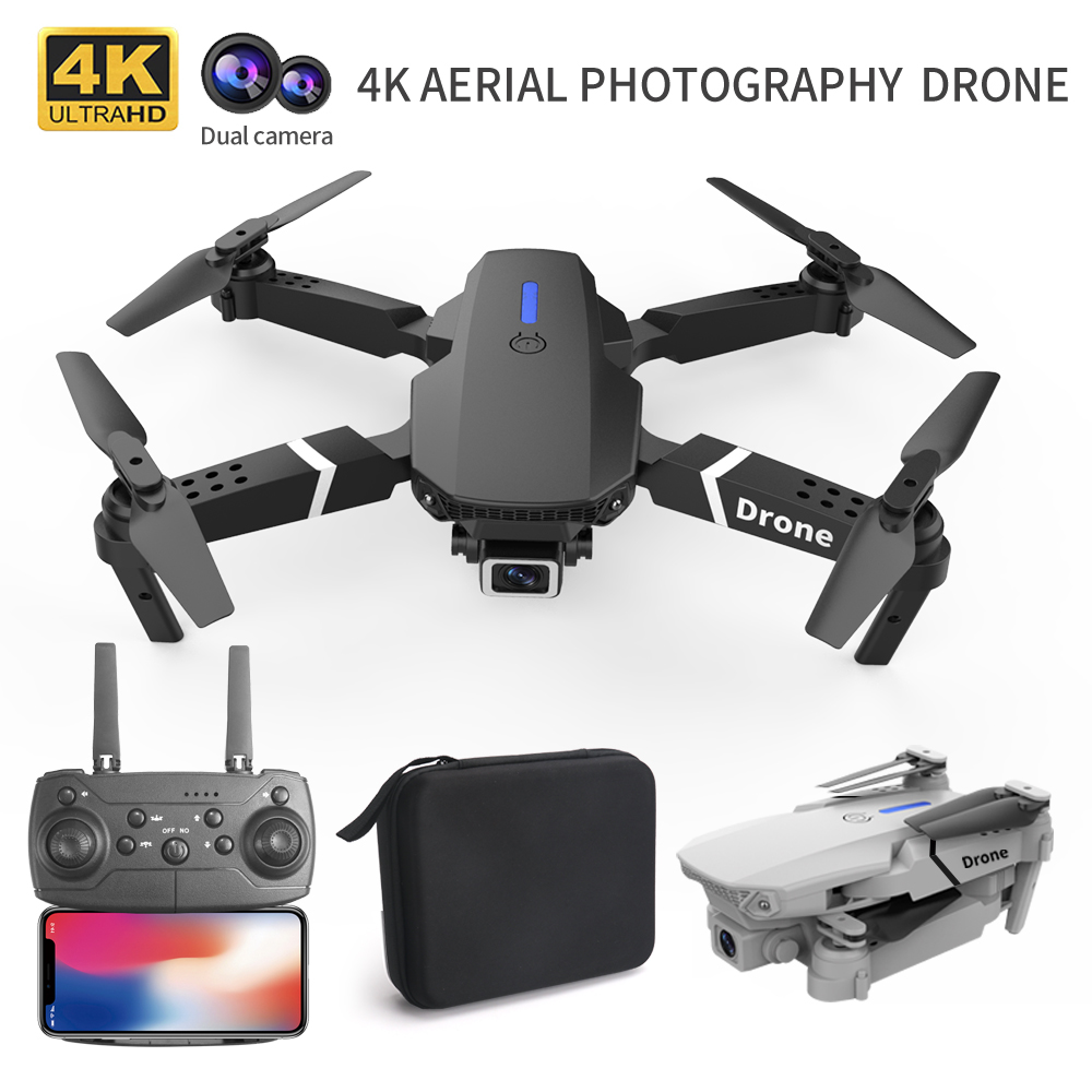 Drone E88 Rc Quadcopter - 2025 E88 Pro Drone professionnel HD
