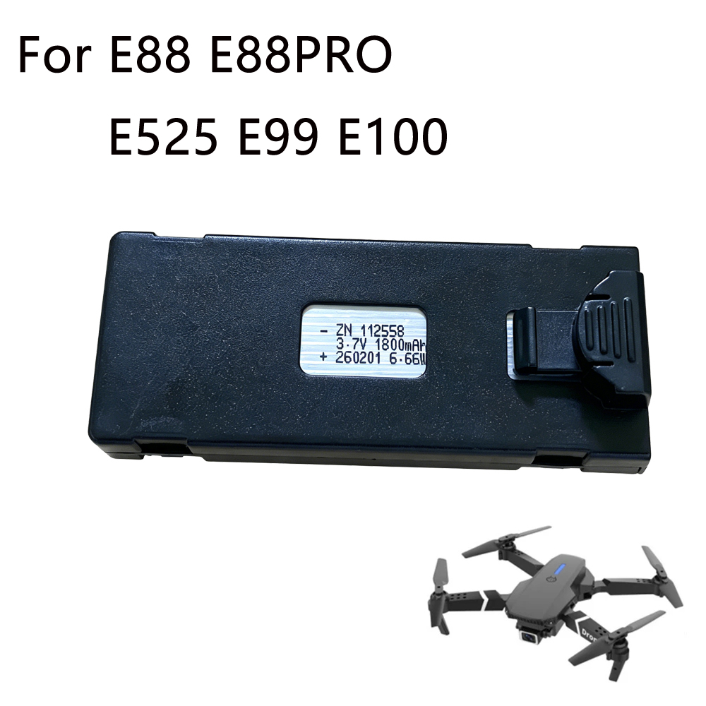 Drone E88 Rc Quadcopter - Batterie aste pour importateur RC, E88,