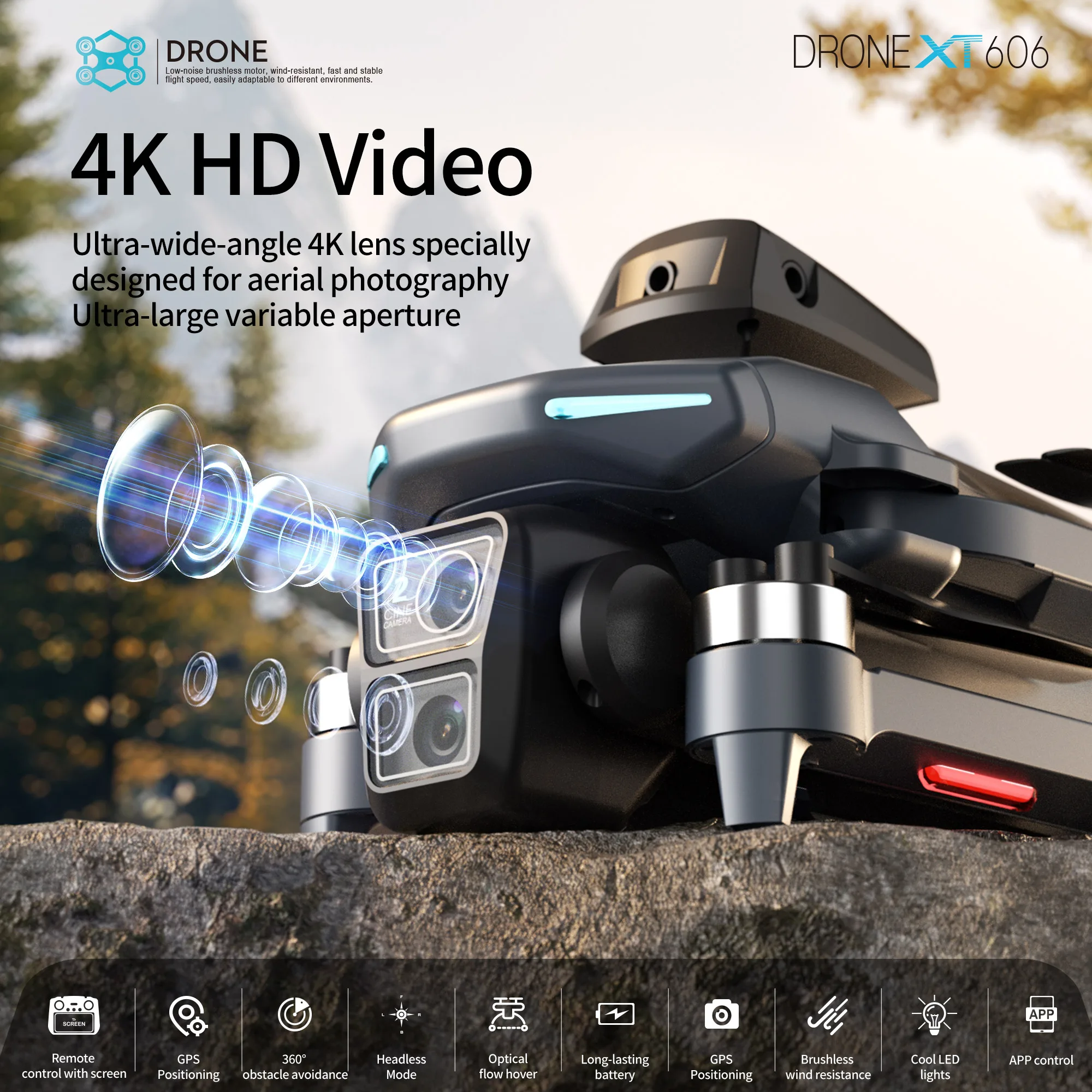 Drone Original XT606 Professio - Drone Ae Rc avis et prix