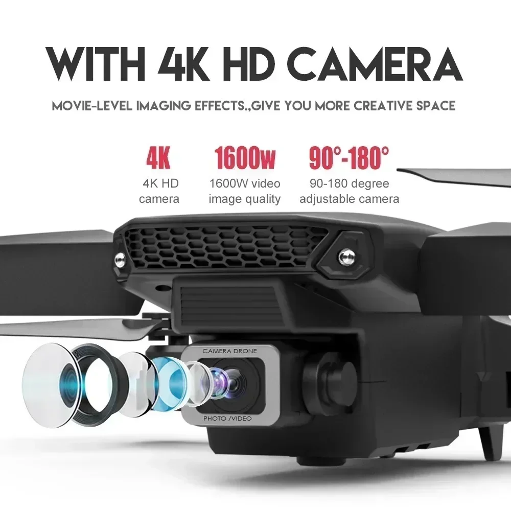 Drone E88 Pro WIFI FPV Grand A - Drone E88 Rc Quadcopter avis et prix