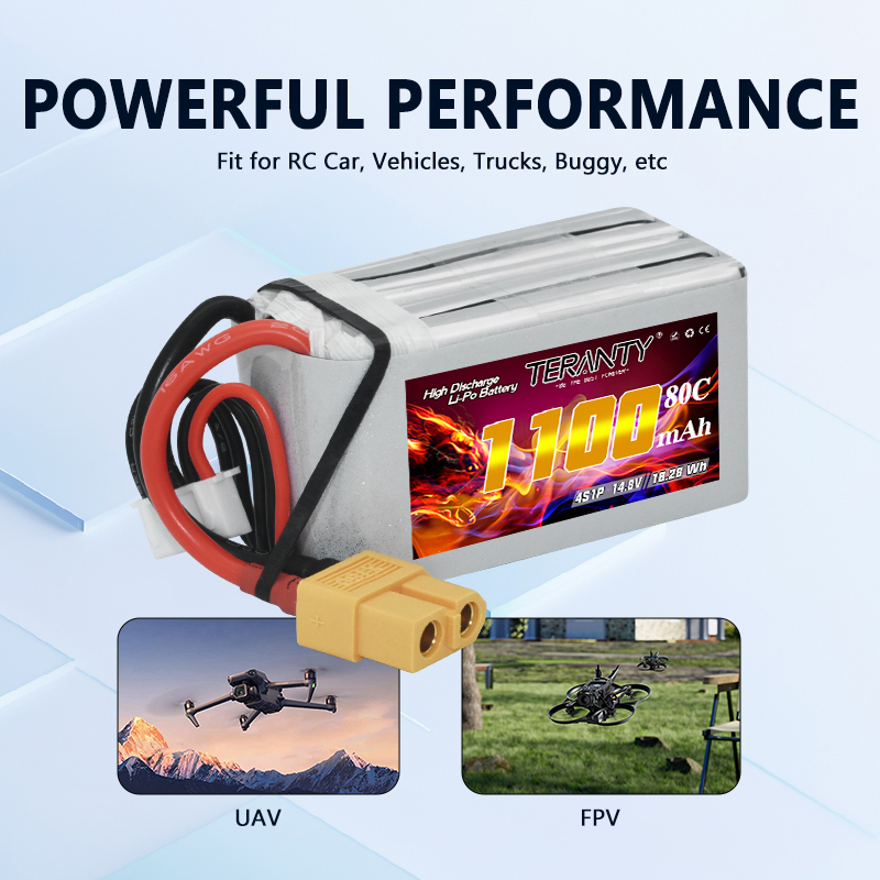 TERANTY – batterie Lipo 4S 110 - Drone Rc Leading avis et prix