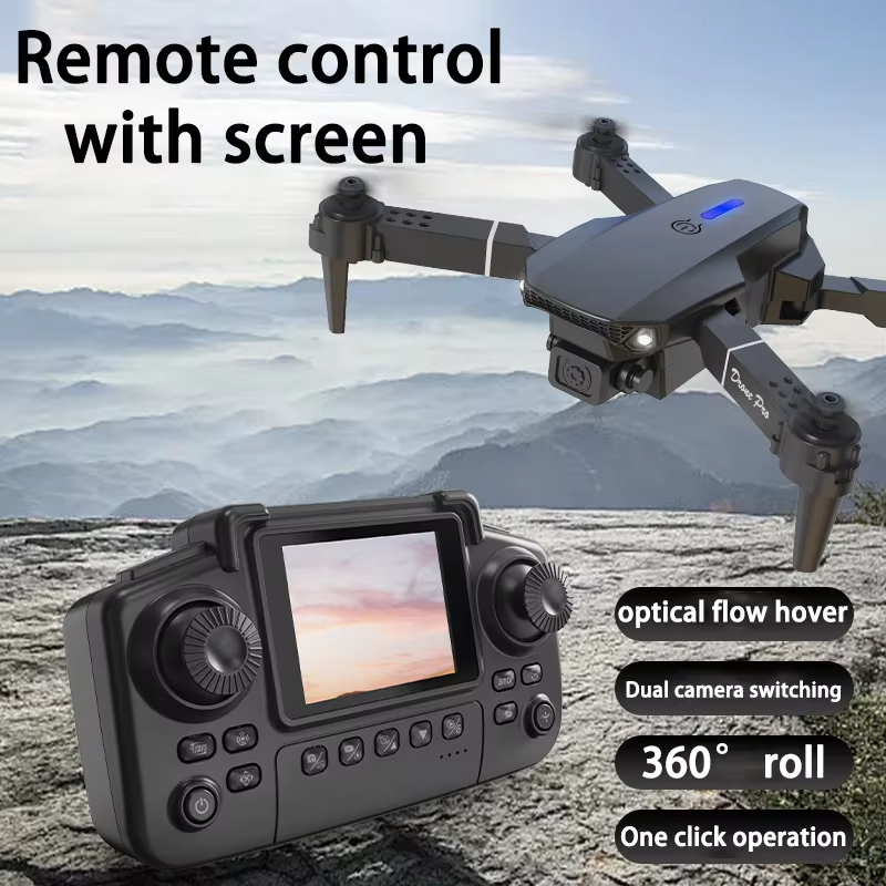 Drone professionnel 6K grand a - Drone E88 Rc Quadcopter avis et prix