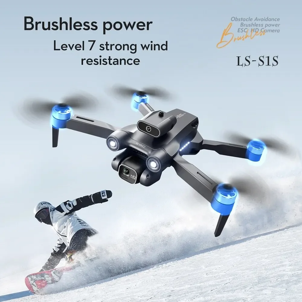 Drone S1S sans balais, caméra  - Drone S1S Rc Quadcopter avis et prix